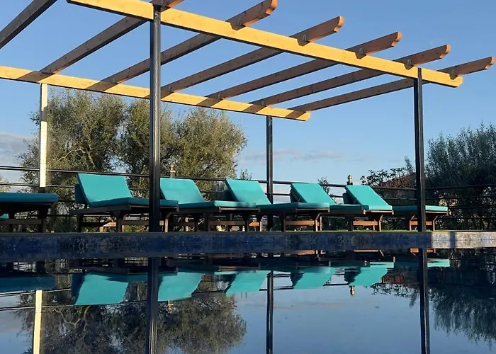 公寓 Filippos Traditional - Pool & Garden Retreat *