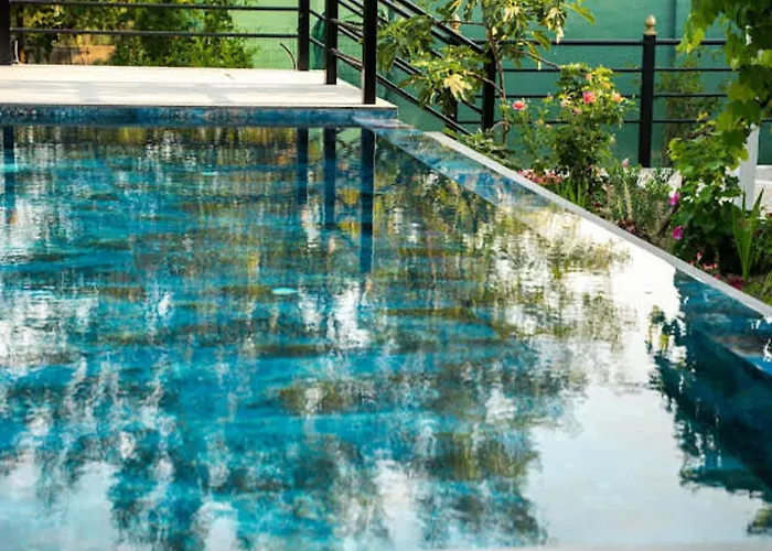 公寓 Filippos Traditional - Pool & Garden Retreat *